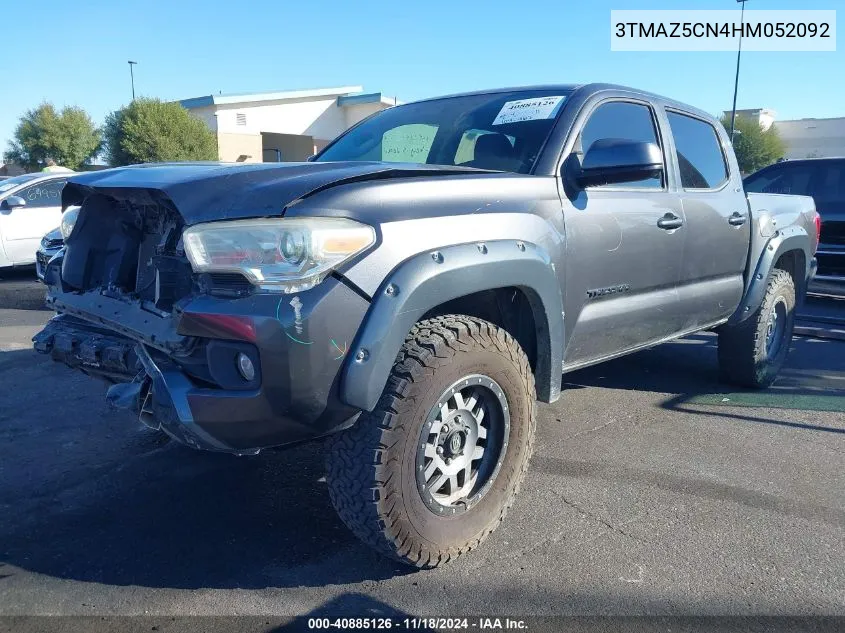 2017 Toyota Tacoma Sr5 V6 VIN: 3TMAZ5CN4HM052092 Lot: 40885126