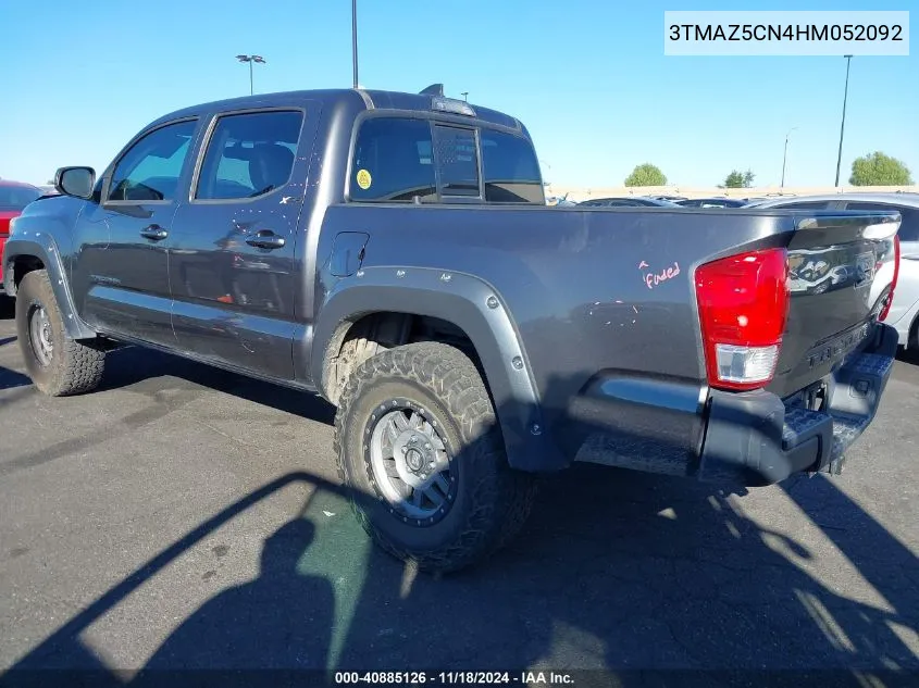 2017 Toyota Tacoma Sr5 V6 VIN: 3TMAZ5CN4HM052092 Lot: 40885126