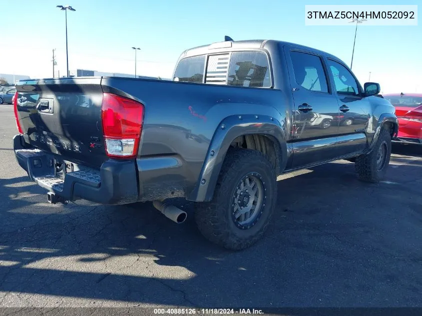 2017 Toyota Tacoma Sr5 V6 VIN: 3TMAZ5CN4HM052092 Lot: 40885126