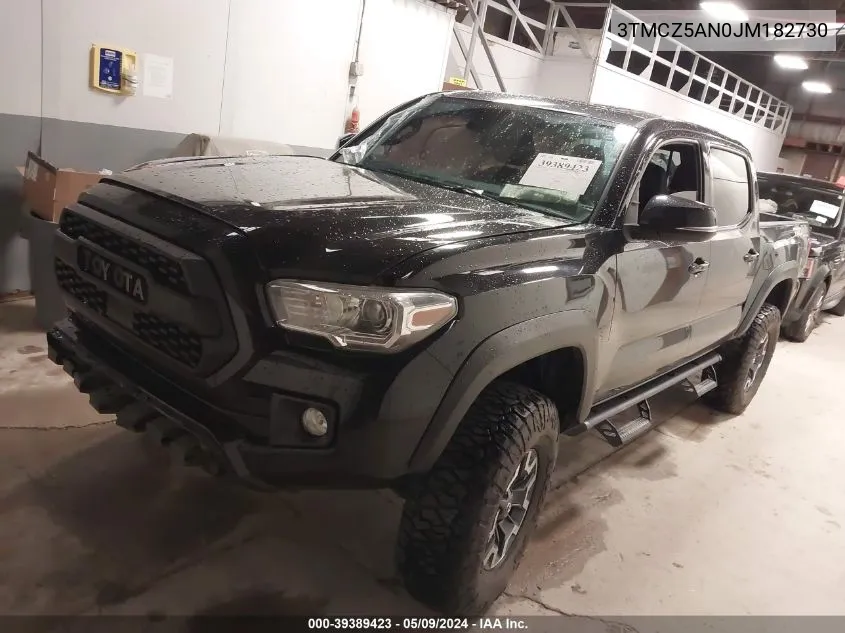 2018 Toyota Tacoma Trd Off Road VIN: 3TMCZ5AN0JM182730 Lot: 39389423