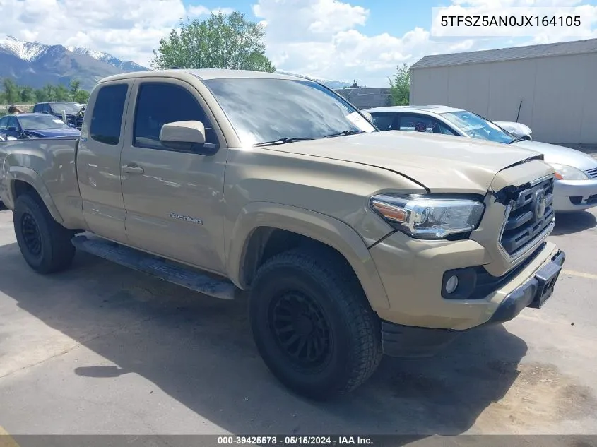 2018 Toyota Tacoma Sr5 V6 VIN: 5TFSZ5AN0JX164105 Lot: 39425578