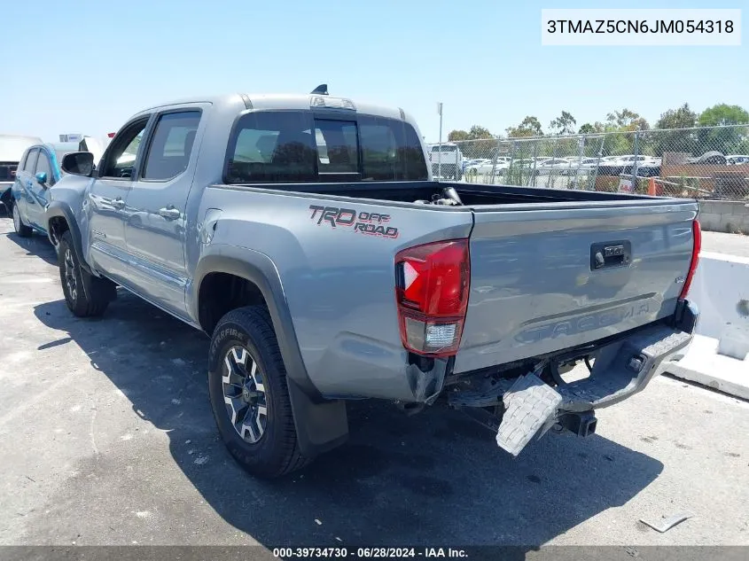 3TMAZ5CN6JM054318 2018 Toyota Tacoma Trd Off Road