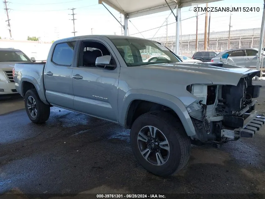 2018 Toyota Tacoma Trd Sport VIN: 3TMCZ5AN8JM152410 Lot: 39761301