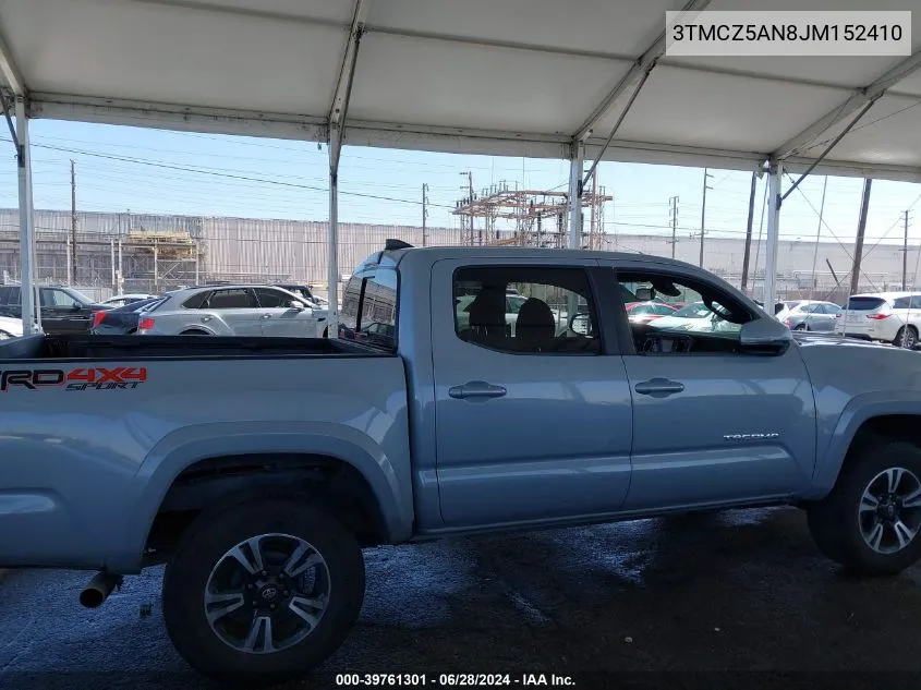 3TMCZ5AN8JM152410 2018 Toyota Tacoma Trd Sport