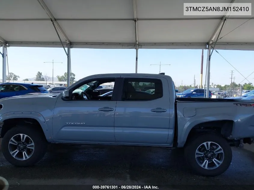 3TMCZ5AN8JM152410 2018 Toyota Tacoma Trd Sport