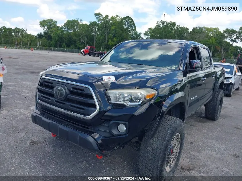 2018 Toyota Tacoma Sr5 V6 VIN: 3TMAZ5CN4JM059890 Lot: 39840367