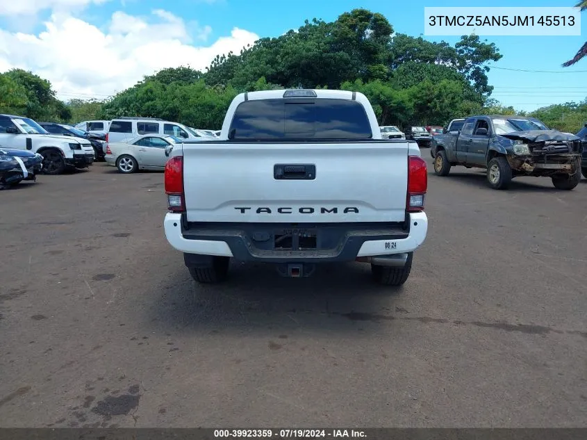 2018 Toyota Tacoma Trd Sport VIN: 3TMCZ5AN5JM145513 Lot: 39923359