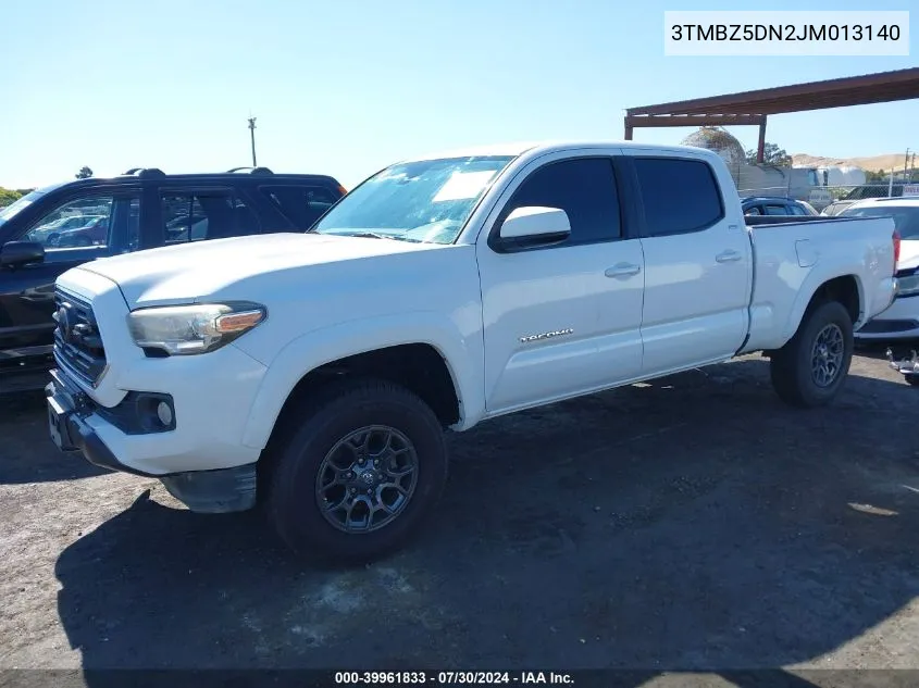 2018 Toyota Tacoma Sr5 VIN: 3TMBZ5DN2JM013140 Lot: 39961833