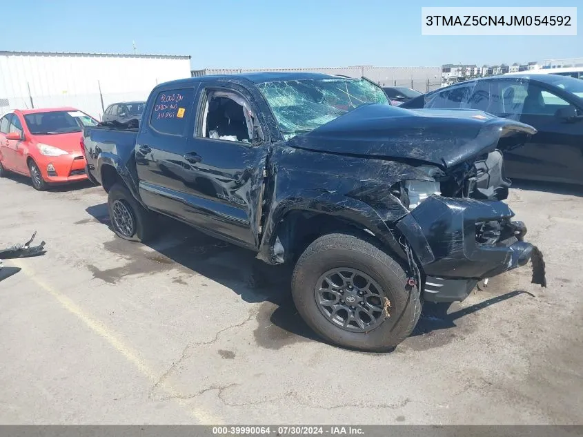 2018 Toyota Tacoma Sr5 V6 VIN: 3TMAZ5CN4JM054592 Lot: 39990064