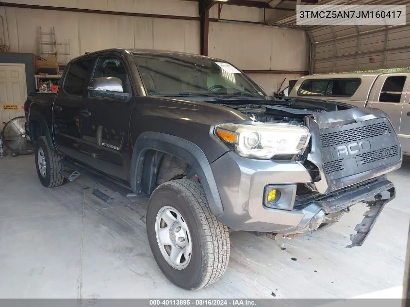 3TMCZ5AN7JM160417 2018 Toyota Tacoma Trd Off Road