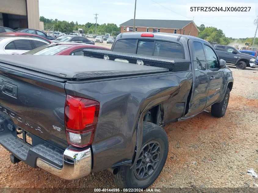 2018 Toyota Tacoma Sr5 V6 VIN: 5TFRZ5CN4JX060227 Lot: 40144595