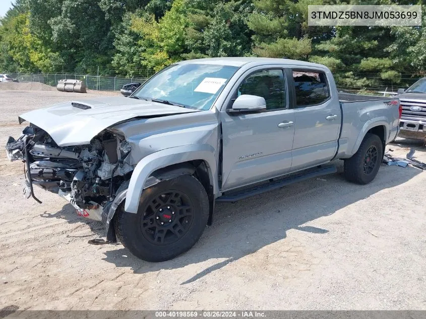 2018 Toyota Tacoma Trd Sport VIN: 3TMDZ5BN8JM053699 Lot: 40198569