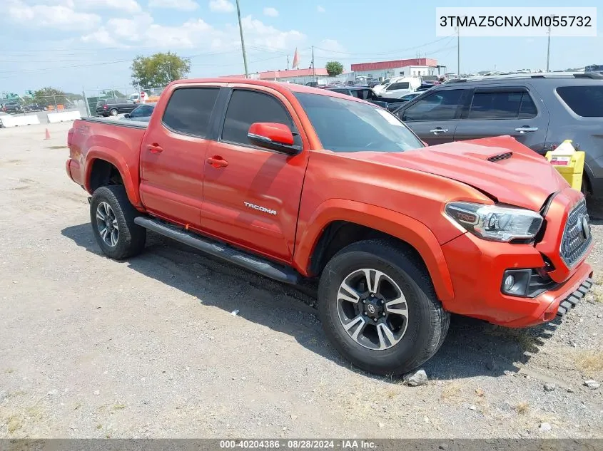 2018 Toyota Tacoma Trd Sport VIN: 3TMAZ5CNXJM055732 Lot: 40204386