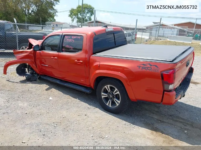 2018 Toyota Tacoma Trd Sport VIN: 3TMAZ5CNXJM055732 Lot: 40204386