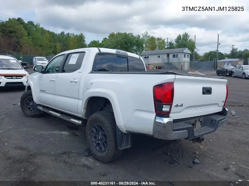 3TMCZ5AN1JM125825 2018 Toyota Tacoma Sr5 V6