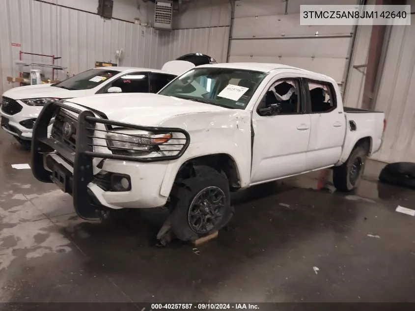 3TMCZ5AN8JM142640 2018 Toyota Tacoma Sr5 V6