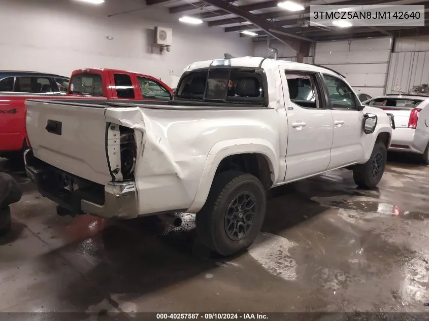 2018 Toyota Tacoma Sr5 V6 VIN: 3TMCZ5AN8JM142640 Lot: 40257587