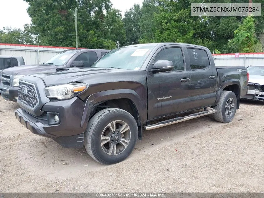 2018 Toyota Tacoma Trd Sport VIN: 3TMAZ5CNXJM075284 Lot: 40273153