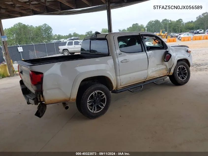 2018 Toyota Tacoma Sr5 V6 VIN: 5TFAZ5CN0JX056589 Lot: 40323573