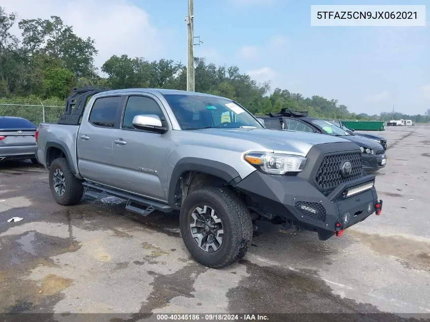 2018 Toyota Tacoma Trd Off Road VIN: 5TFAZ5CN9JX062021 Lot: 40345186