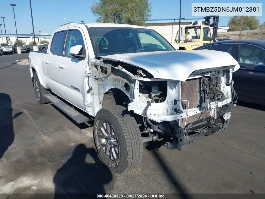 2018 Toyota Tacoma Sr5 VIN: 3TMBZ5DN6JM012301 Lot: 40438320