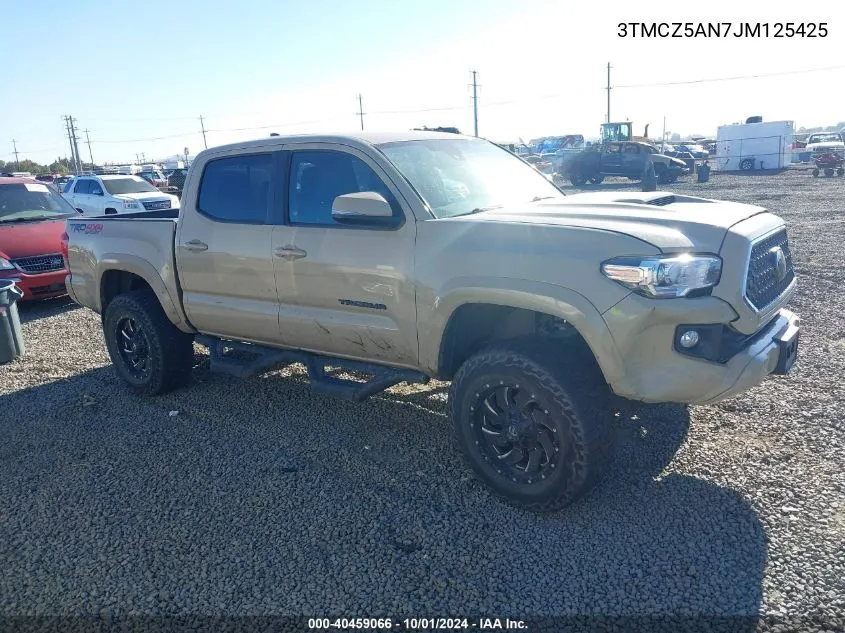 3TMCZ5AN7JM125425 2018 Toyota Tacoma Trd Sport