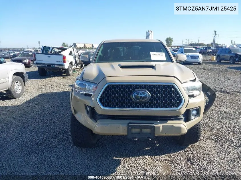 2018 Toyota Tacoma Trd Sport VIN: 3TMCZ5AN7JM125425 Lot: 40459066