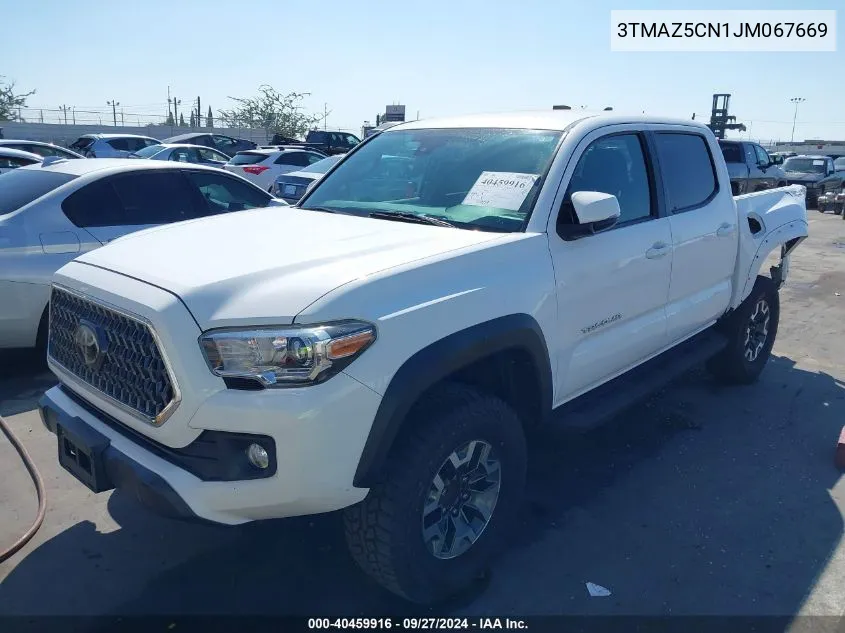 3TMAZ5CN1JM067669 2018 Toyota Tacoma Trd Off Road