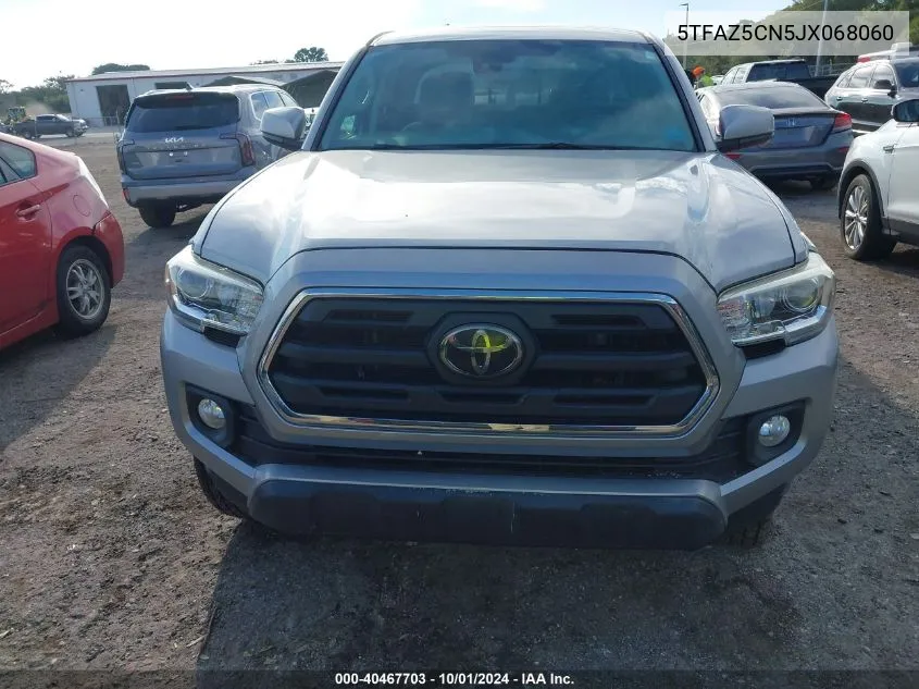 2018 Toyota Tacoma Dbl Cab/Sr5/Trd Sport/Or VIN: 5TFAZ5CN5JX068060 Lot: 40467703