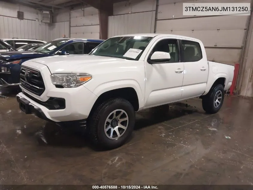 2018 Toyota Tacoma Sr V6 VIN: 3TMCZ5AN6JM131250 Lot: 40576588