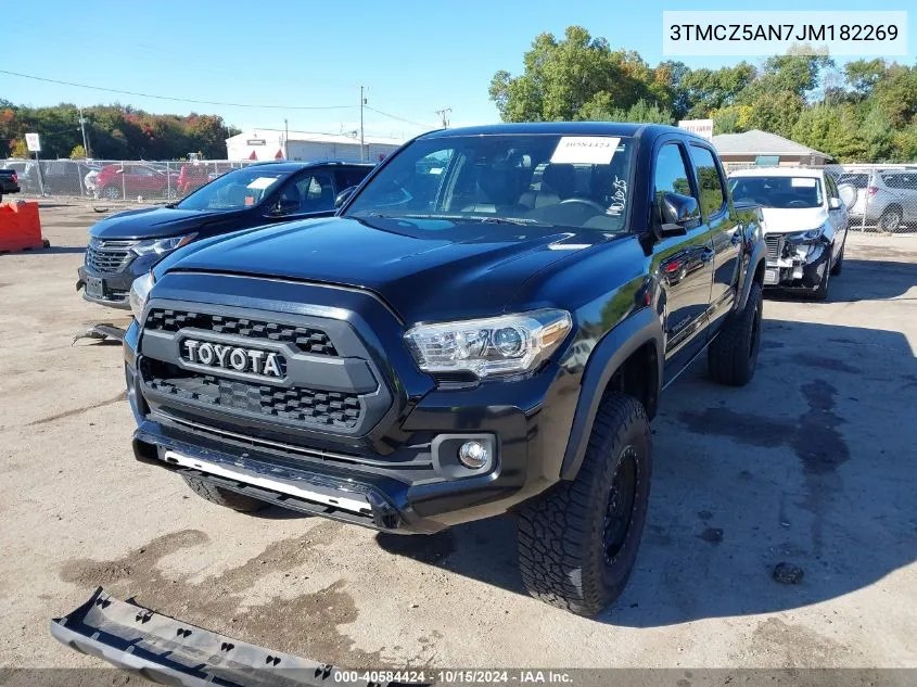 2018 Toyota Tacoma Trd Off Road VIN: 3TMCZ5AN7JM182269 Lot: 40584424