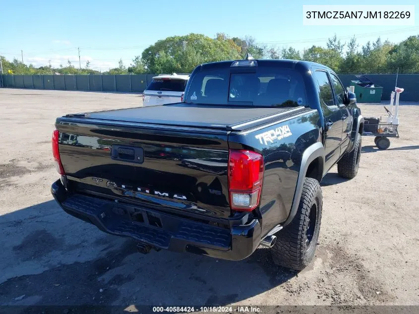 2018 Toyota Tacoma Trd Off Road VIN: 3TMCZ5AN7JM182269 Lot: 40584424