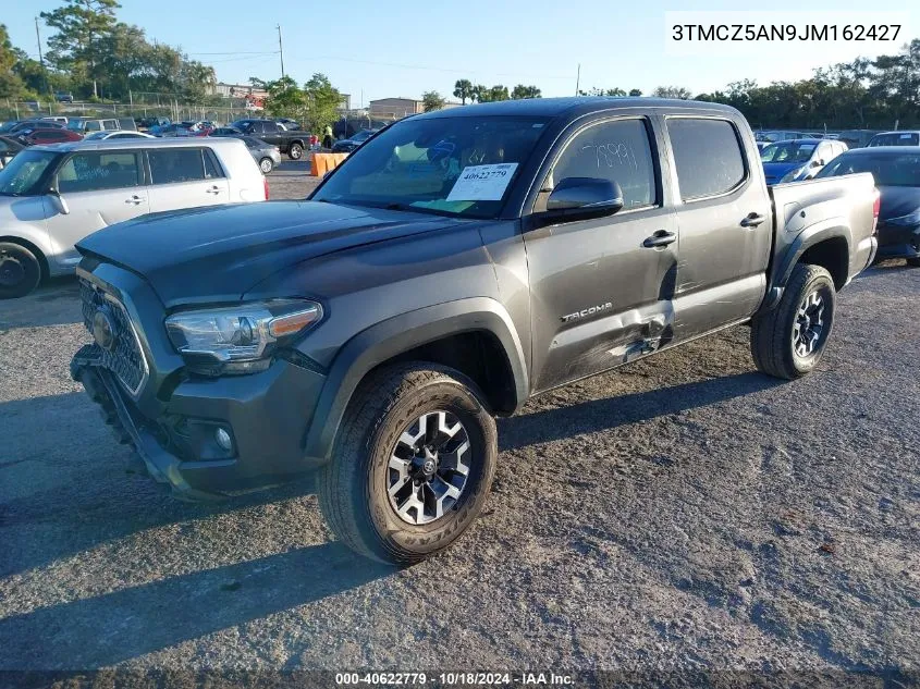 2018 Toyota Tacoma Trd Off Road VIN: 3TMCZ5AN9JM162427 Lot: 40622779