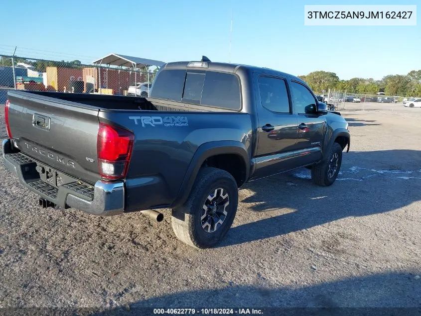 2018 Toyota Tacoma Trd Off Road VIN: 3TMCZ5AN9JM162427 Lot: 40622779