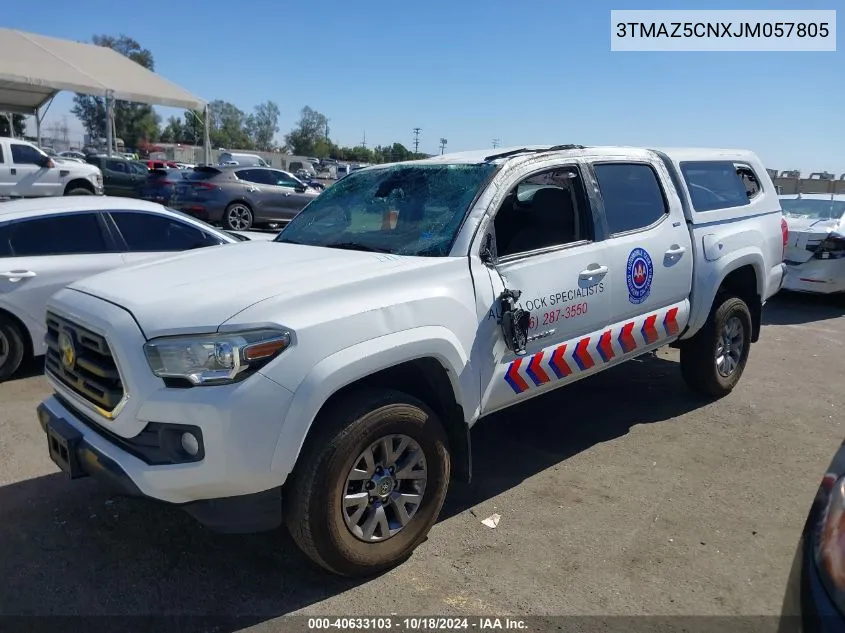 2018 Toyota Tacoma Sr5 V6 VIN: 3TMAZ5CNXJM057805 Lot: 40633103