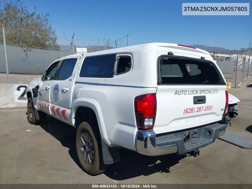 2018 Toyota Tacoma Sr5 V6 VIN: 3TMAZ5CNXJM057805 Lot: 40633103