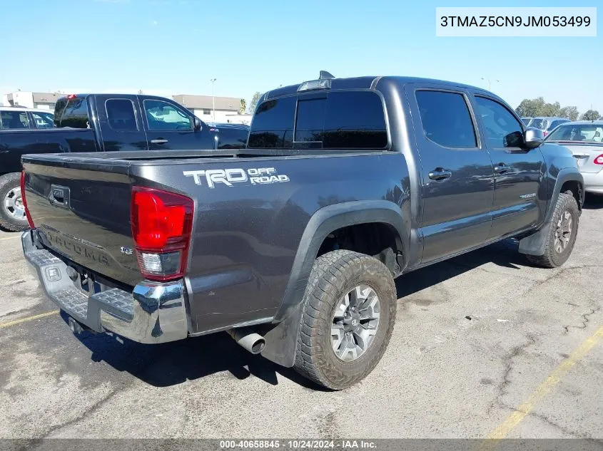 2018 Toyota Tacoma Trd Off Road VIN: 3TMAZ5CN9JM053499 Lot: 40658845