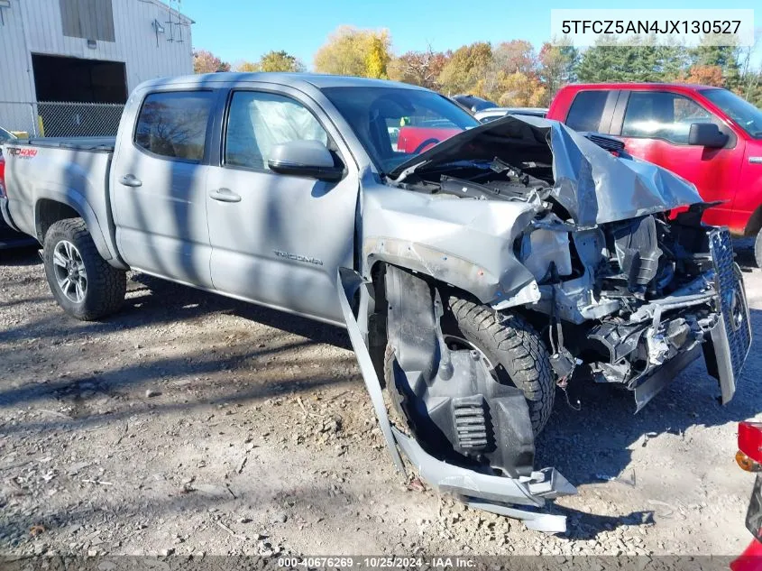 2018 Toyota Tacoma Trd Sport VIN: 5TFCZ5AN4JX130527 Lot: 40676269