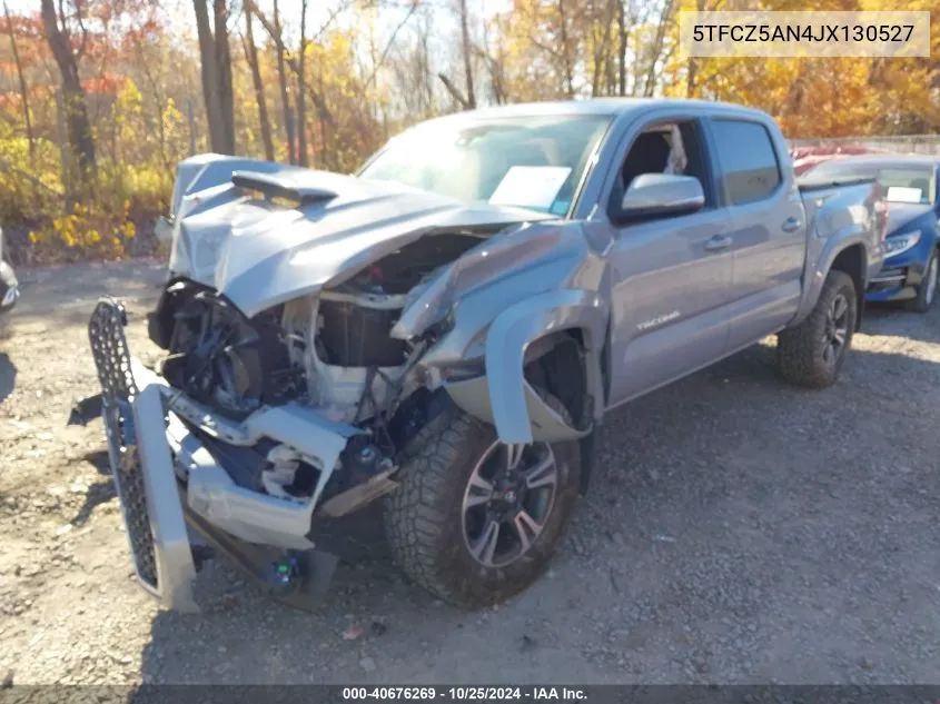 2018 Toyota Tacoma Trd Sport VIN: 5TFCZ5AN4JX130527 Lot: 40676269