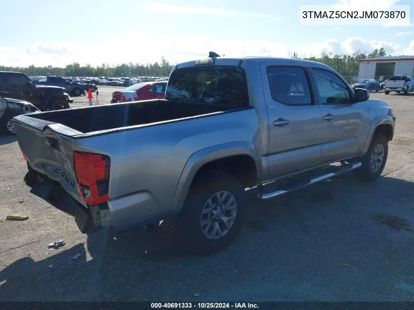 2018 Toyota Tacoma Sr5 V6 VIN: 3TMAZ5CN2JM073870 Lot: 40691333