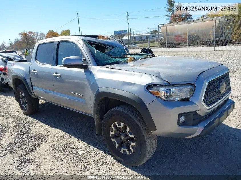 2018 Toyota Tacoma Trd Off Road VIN: 3TMCZ5ANXJM129453 Lot: 40691660