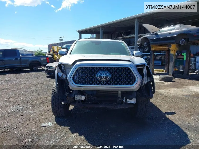 2018 Toyota Tacoma VIN: 3TMCZ5AN7JM144007 Lot: 40696880