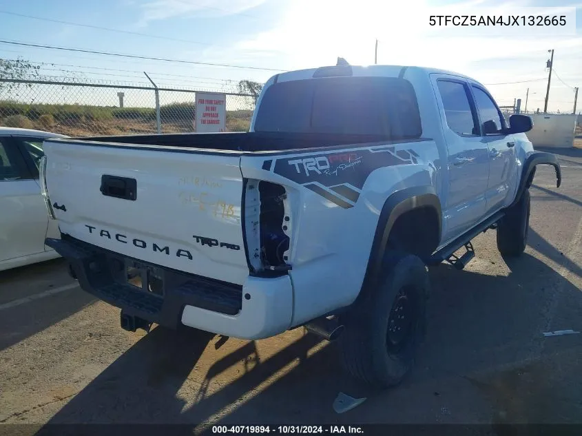 5TFCZ5AN4JX132665 2018 Toyota Tacoma Trd Pro