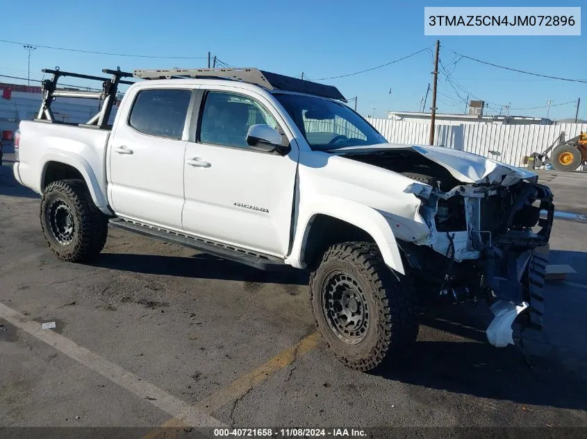 2018 Toyota Tacoma Trd Sport VIN: 3TMAZ5CN4JM072896 Lot: 40721658