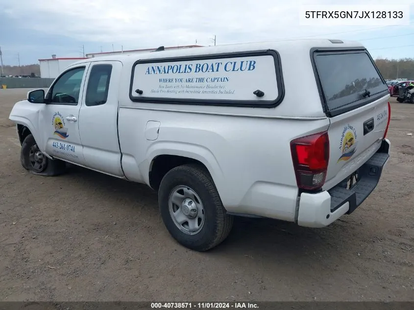 5TFRX5GN7JX128133 2018 Toyota Tacoma Sr