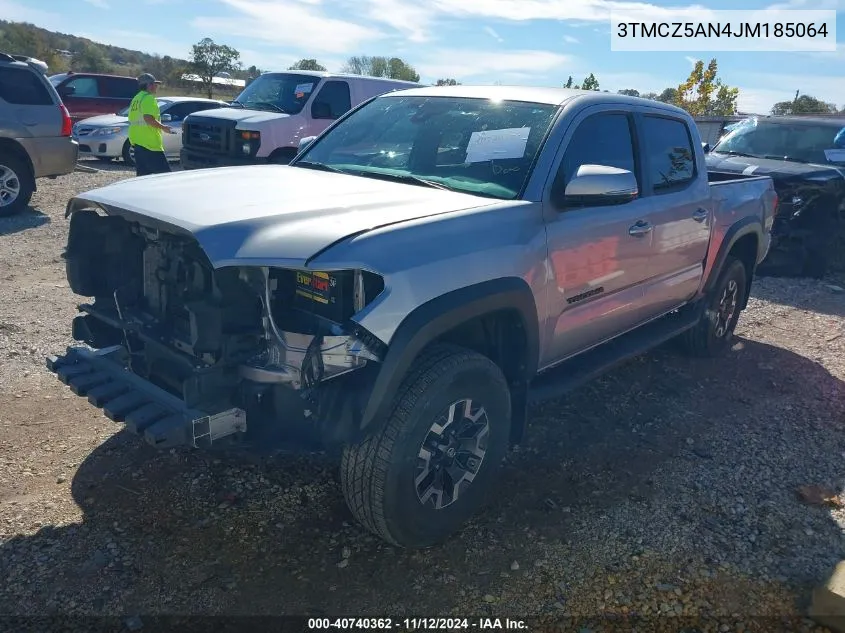 2018 Toyota Tacoma Trd Off Road VIN: 3TMCZ5AN4JM185064 Lot: 40740362