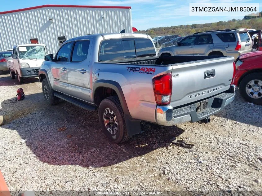 2018 Toyota Tacoma Trd Off Road VIN: 3TMCZ5AN4JM185064 Lot: 40740362