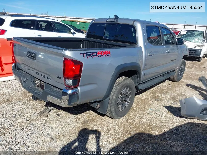 2018 Toyota Tacoma Trd Off Road VIN: 3TMCZ5AN4JM185064 Lot: 40740362