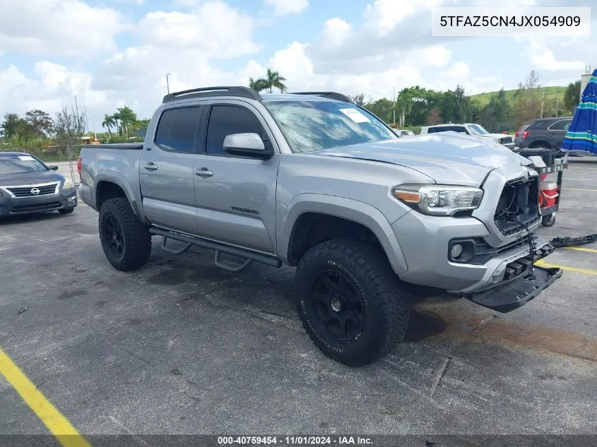 2018 Toyota Tacoma Sr5 V6 VIN: 5TFAZ5CN4JX054909 Lot: 40759454