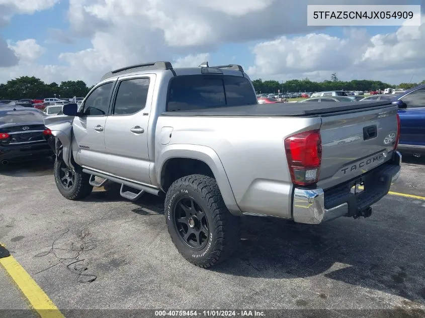 2018 Toyota Tacoma Sr5 V6 VIN: 5TFAZ5CN4JX054909 Lot: 40759454